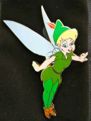 Disney Costume Tinker Bell As Peter Pan Jumbo Pin Le 300