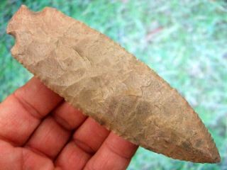 Fine 5 1/8 Inch G10 Tennessee Benton Point With Arrowheads Artifacts