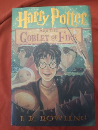 Harry Potter And The Goblet Of Fire 1st Printing And 1st Edition