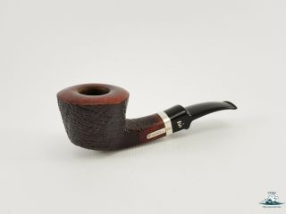 Stanwell Pipe Of The Year 1995 Sandblasted Half Bent Dublin 9mm (video In Desc. )