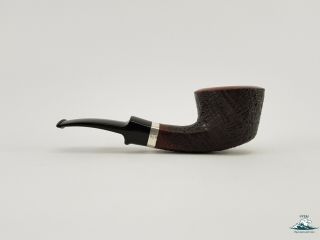 Stanwell Pipe of the Year 1995 Sandblasted Half Bent Dublin 9mm (Video in desc. ) 3