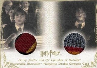 Harry Potter Memorable Moments Harry Potter Double Costume Card Hp Dc3 143/360