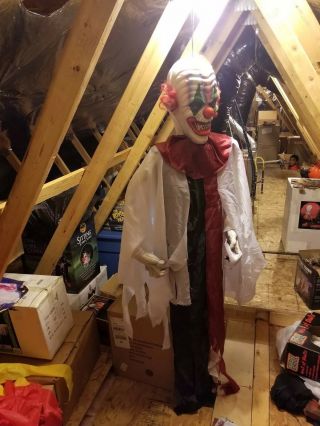Evil Creepy Clown 5 Foot Spirit Halloween Clown