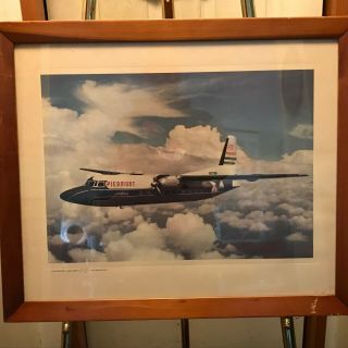 Piedmont Airlines F027 Pacemaker Matted And Framed Promotional Photograph