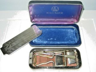 Vintage Rolls Razor Safety Razor Travel Kit [1927] - Made In England 3