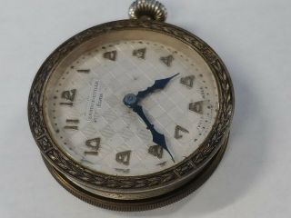 Vintage Sandoz Vuille 8 Day Swiss made Car Clock or repairs 4