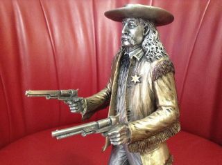 Wild Bill Hickok Chilmark Pewter Sculpture