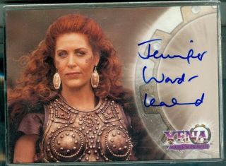 Xena Series Ii (a 12) Jennifer Ward - Lealand As Boadicea Autograph Card