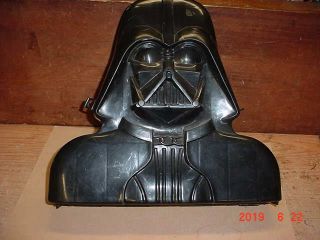 Darth Vader Carrying Case W/18 Various Vintage Figures Some Accessories