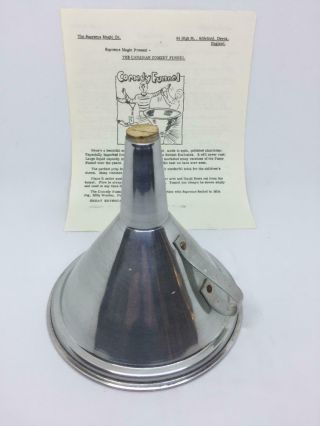 Vintage Supreme Magic Trick The Canadian Comedy Funnel By Morrisey
