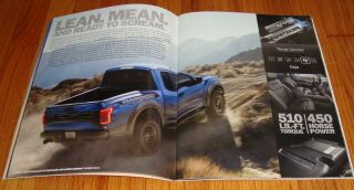 2017 Ford F - 150 Deluxe Sales Brochure XL XLT Lariat King Ranch Raptor 2