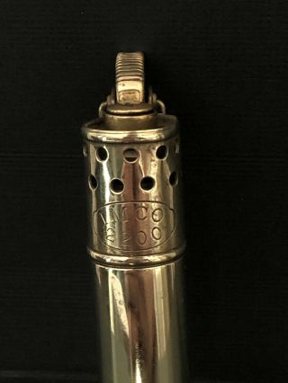 Vintage IMCO 2200 Brass Pocket Lighter Made In Austria 1920’s 3