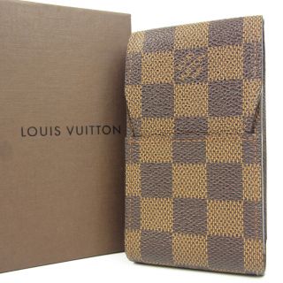 Auth Louis Vuitton N63024 Damier Etui Cigarette Case F/s 949