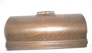 Edison Home Phonograph Lid And Handle For The Model A Longbox Model