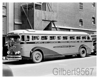 Lincoln Transit Co (nj) 8 X 10 Bus Photo 78