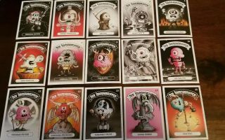 The Melty Misfits Series 7 2019 Norwegian Melty Misfits Complete 15 Card Set