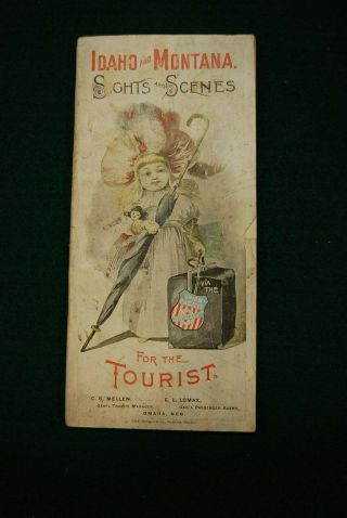 Union Pacific Rr Brochure 1880 