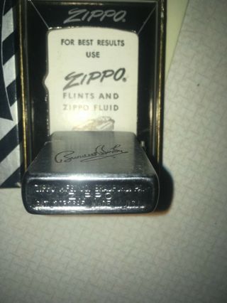 1948 - 49 Eisenhower presidential campaign zippo,  Town & Country,  RARE box. 4