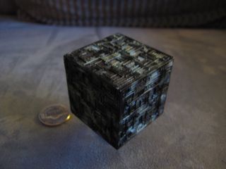 Star Trek Micro Machines Borg Cube,  By Galoob