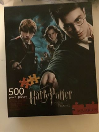 Harry Potter And The Order Of The Phoenix Aquarius 500 Piece Puzzle