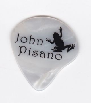 John Pisano Personal Signature Logo Guitar Pick Odd Shape Eastman Guitars