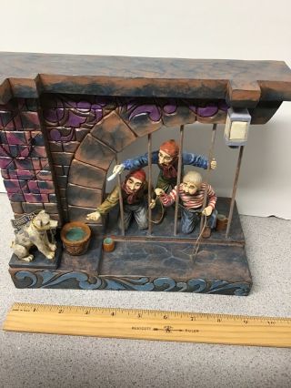 Disney Traditions Jim Shore Figure - Jail Scene From Pirates Of The Caribbean