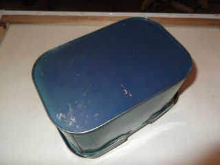 Rare Antique Tobacco Tin Blue Jay Lunch Pale Tobacco Tin 4