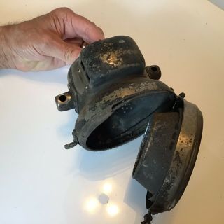 Vintage Motercycle Carbide Head Lamp 3