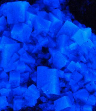 Fluorescent Rogerley Fluorite - As Good As Sw Fluorite Can Be