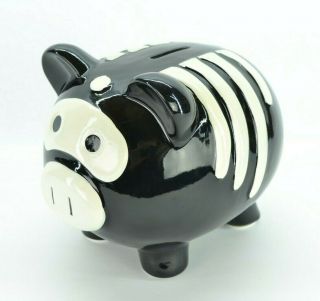 Cool Skeleton Piggy Bank Target Pig Halloween Gothic Fantasy 2010