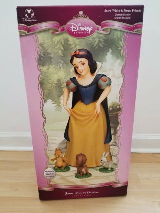 Disney Snow White And Friends Garden Statue