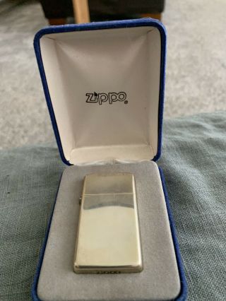 Sterling Silver Zippo Ladies Lighter Rare