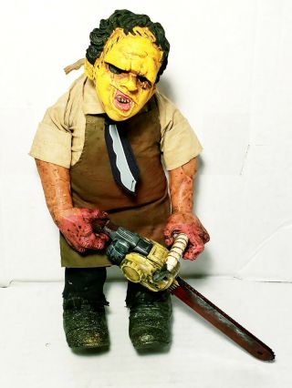Mezco Cinema Of Fear Texas Chainsaw Massacre Leatherface Plush Doll Figure Gore