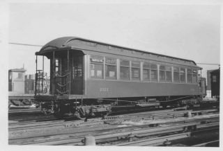 8a698 Rp 1930s/40s Chicago Rapid Transit Railway Car 2322