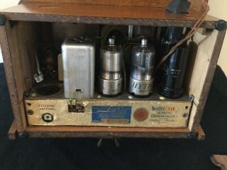 1930 ' S GENERAL TELEVISION PIANO TUBE RADIO MODEL 534 7