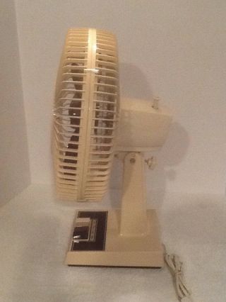 Vintage Lakewood 3 - Speed Oscillating TABLE Fan Model 1200A BOX VGC GREAT 7
