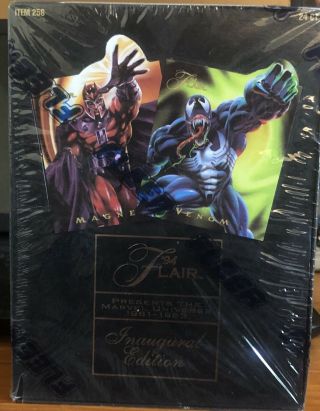 1994 Fleer Flair Marvel Universe Inaugural Edition Factory Box 24 Packs