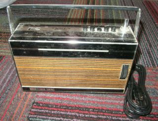 Itt Schaub Lorenz Teddy Automatic 100 Portable Ac/dc Transistor Radio,  Vintage