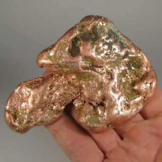 4.  1 " Native Copper Nugget - Keweenaw Peninsula,  Michigan - 1 Lb.