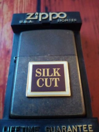 Silk Cut Zippo 2000 Never Been Comes With Zippo Insert