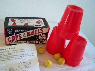 Vintage Royal Magic Cups And Balls Set Looks Complete 3