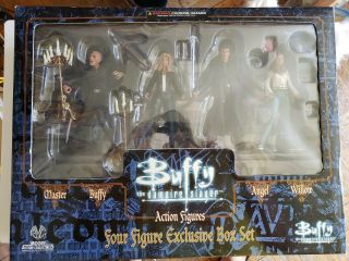 Buffy The Vampire Slayer Action Figures Four Figure Exclusive Box Set,