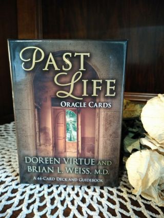 Past Lives Oracle Cards By Dorren Virtue,  Out Of Print,