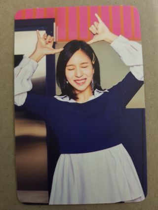 Twice Mina Authentic Official Photocard 1 Signal 4th Album Photo Card 미나