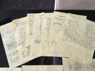 “THE SURVIVAL SERIES: BLACK HISTORY” 1978 Brock Peters Handwritten Documents 2