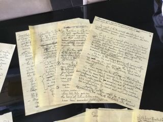 “THE SURVIVAL SERIES: BLACK HISTORY” 1978 Brock Peters Handwritten Documents 3