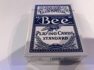 4 Decks Of Bee No.  92 Club Special Playing Cards Back No 67