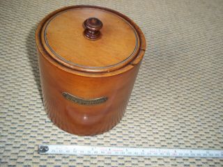 Wood Of 1860 From H.  M.  S.  Britannia [now In Price] 1908 Tobacco Jar
