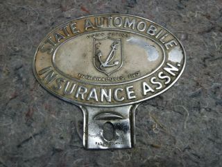 State Automobile Insurance Association License Plate Topper