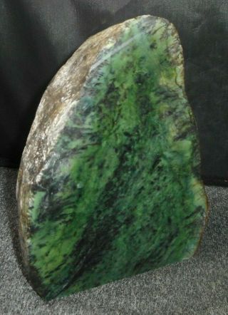 Washington State Tiaga Green Jade Rough With Tanslucency,  4 Pounds